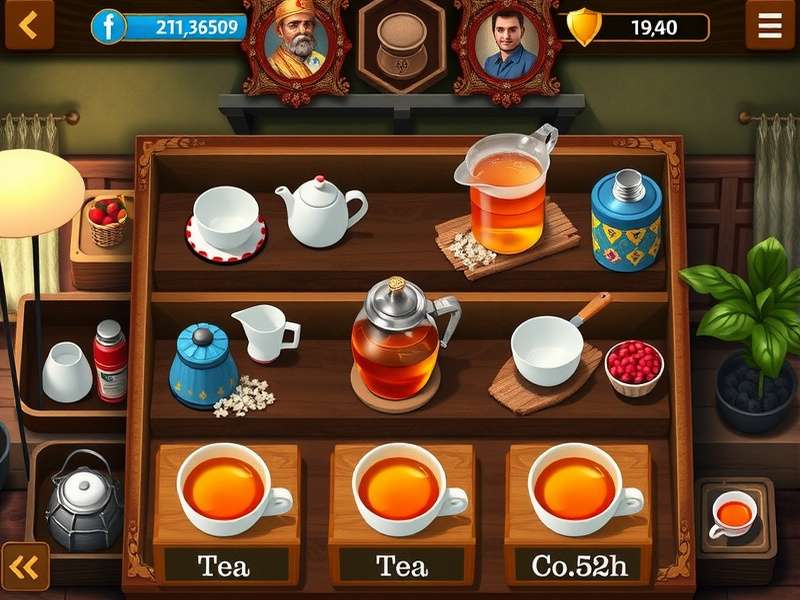 Chai Brewing Legend feature showcase with multiple gameplay elements